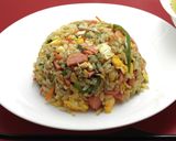 お弁当おかずのついでに昼食炒飯作り方10写真