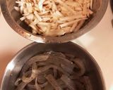 菊芋とこんにゃくのきんぴら作り方1写真