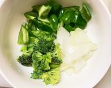 肉無豆腐簡単コク旨香味ネギ味噌味野菜炒作り方9写真