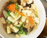 肉無豆腐簡単コク旨香味ネギ味噌味野菜炒作り方17写真