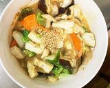 肉無豆腐簡単コク旨香味ネギ味噌味野菜炒作り方18写真