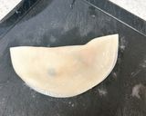 ボイルエビと大葉の簡単二つ折り餃子作り方5写真