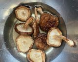 ゴボウと青梗菜の炒め煮　干し椎茸風味作り方1写真