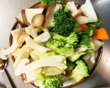 お一人様☆簡単ハヤシ味根菜たっぷり野菜炒作り方10写真