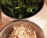 バーリーマックス榎茸とほうれん草のおじや作り方2写真