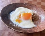 超簡単！ヘルシー！電子レンジで目玉焼き作り方5写真