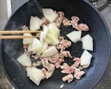 味付けは味噌だけ！冬瓜と豚肉の味噌炒め作り方6写真