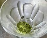 ホットミルクと宇治市産「抹茶」　抹茶ラテ作り方1写真
