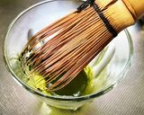 ホットミルクと宇治市産「抹茶」　抹茶ラテ作り方3写真