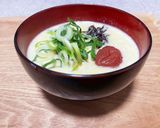 オートミールの梅卵雑炊作り方5写真