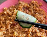 サムジャンで簡単大豆ミート肉味噌作り方5写真