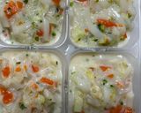 離乳食ストック 魚と野菜のクリームうどん作り方5写真