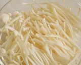 中華風♡えのきとわかめのふわふわ卵スープ作り方1写真