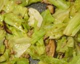 コク旨♡豚ひき肉とキャベツのごま味噌炒め作り方5写真