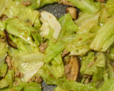 コク旨♡豚ひき肉とキャベツのごま味噌炒め作り方5写真