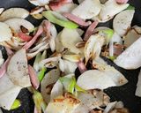 ご飯が進む!長芋と長ネギのクリーム炒め作り方5写真