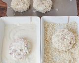 ☆簡単☆お肉少なめ！ほぼ野菜なメンチカツ作り方5写真