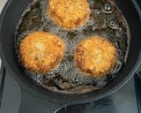☆簡単☆お肉少なめ！ほぼ野菜なメンチカツ作り方6写真