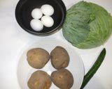 ポテトキャベツサラダ♪簡単作り方1写真