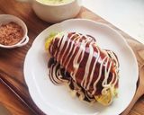 レンチンde簡単ヘルシーとん平焼き作り方8写真