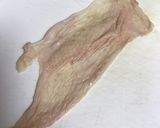 鳥皮のパリパリおやつ/犬用作り方2写真