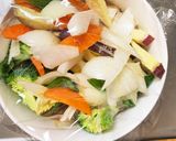 お一人様☆簡単ハヤシ味根菜たっぷり野菜炒作り方12写真