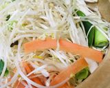 鍋キューブ●鶏肉&ブロッコリーのキムチ鍋作り方1写真