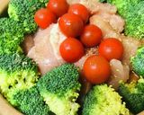 鍋キューブ●鶏肉&ブロッコリーのキムチ鍋作り方2写真