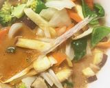 お一人様☆簡単ハヤシ味根菜たっぷり野菜炒作り方16写真