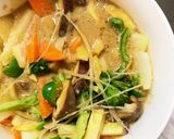 お一人様☆簡単カルボ味根菜たっぷり野菜炒作り方17写真