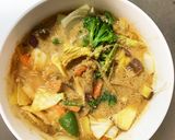 お一人様☆簡単カルボ味根菜たっぷり野菜炒作り方19写真