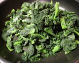 ほうれん草炒め作り方1写真