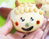 発酵なし☆ホケミで簡単！節分パン作り方7写真
