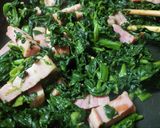 ほうれん草炒め作り方5写真