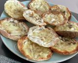 おやつに★エリンギ餃子の皮せんべい♪作り方4写真