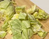 こくうま春キャベツとウインナーのスープ作り方1写真