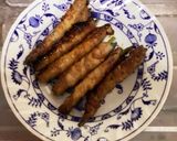 エバラ黄金のタレインゲン豆肉巻き作り方5写真