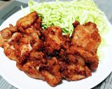 超簡単！塩麹鶏もも肉のから揚げ！作り方7写真