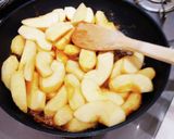 タルトタタン風、市販ビスケット使用作り方7写真