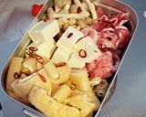 キャンプでメスティン鍋 豚肉•キャベツ作り方2写真