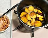 さつま芋といかの煮物♡作り方4写真