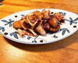 さつま芋といかの煮物♡作り方6写真