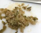 食日記/ザーサイ炒飯/ビールのつまみ作り方5写真