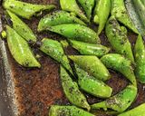 レンジで簡単♪スナップエンドウの胡麻和え作り方2写真
