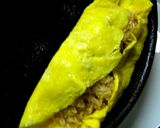焼肉あんかけ　オムライス　ガーリック風味作り方4写真