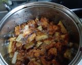 玉ねぎナゲット丼作り方2写真