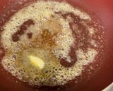 ☆お餅のミートソースのっけ焼き☆作り方1写真