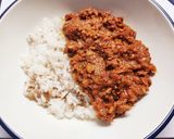 ひき肉入りでボリューム満点！サバカレー作り方10写真