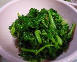 甘くて美味しい　冬菜のゴマ和え作り方1写真
