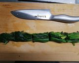 ほうれん草と油揚げの煮びたし作り方1写真